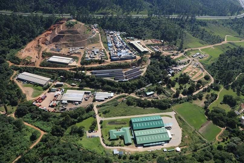 Aerial view of Giba Business Park, Giba Valley, KwaZulu-Natal
